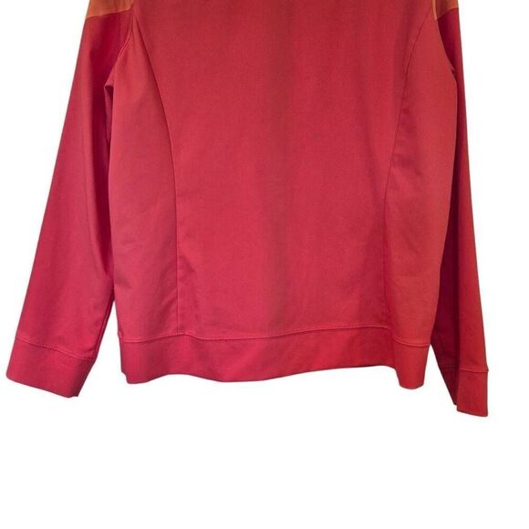 Made for Life Women's Zip Front Coral & Navy Polyester Jacket w Pockets - Picture 6 of 10